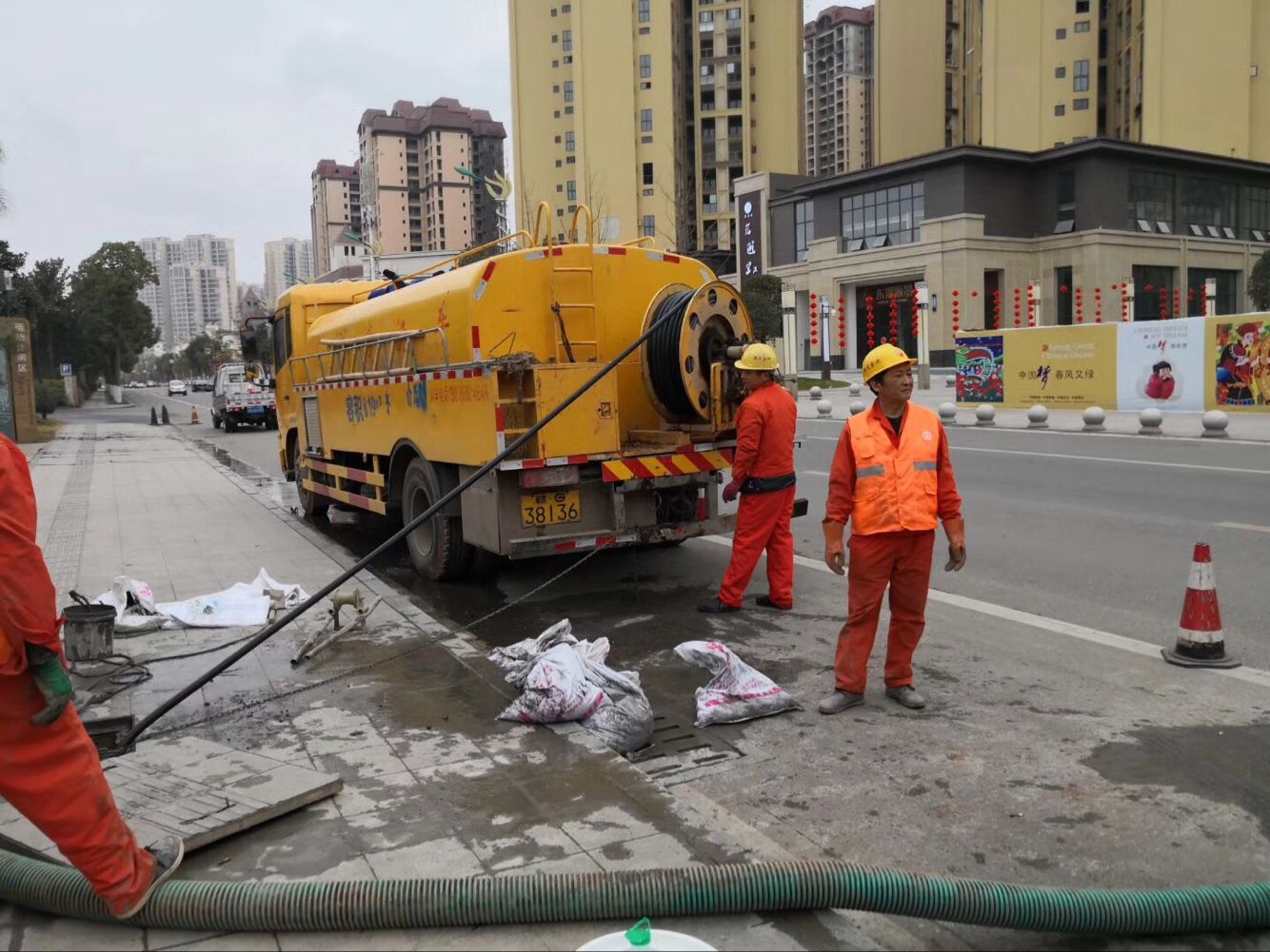 上思排污管道清淤-管道清洗