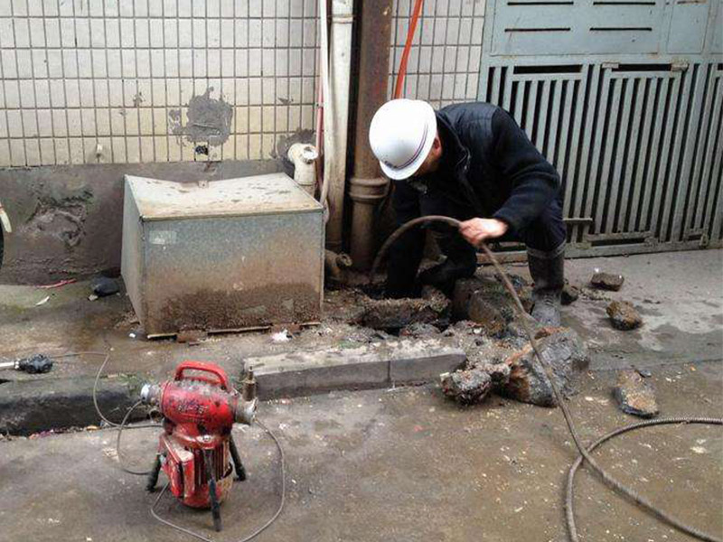 上思疏通下水道-洗菜池疏通